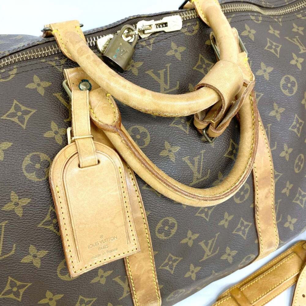 LOUIS VUITTON Brown Monogram Boston Bag - Picture 8 of 15